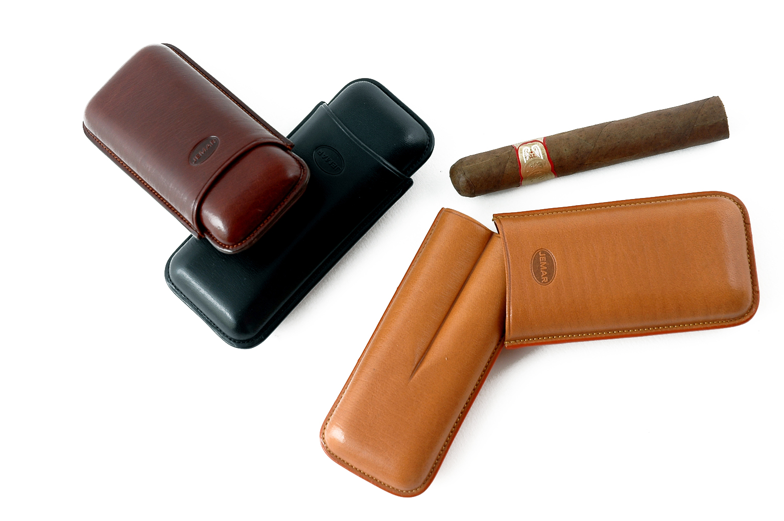西班牙原装进口2支装雪茄皮套（Robusto雪茄）